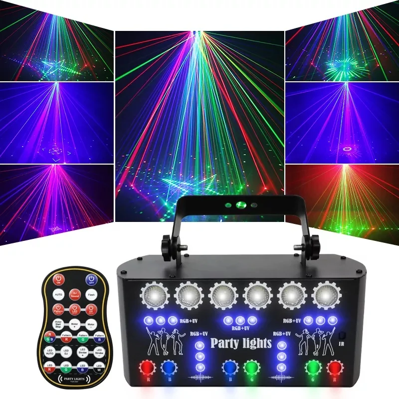 New 27-hole 4-in-1 Laser Light-b5 - Us Plug