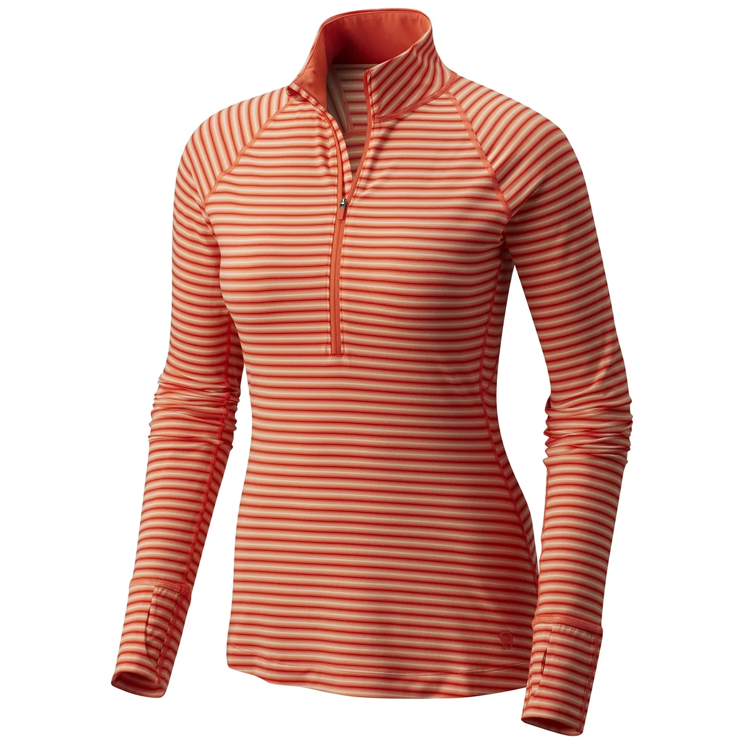 Women's Butterlicious Stripe Long Sleeve Half-zip Past Season