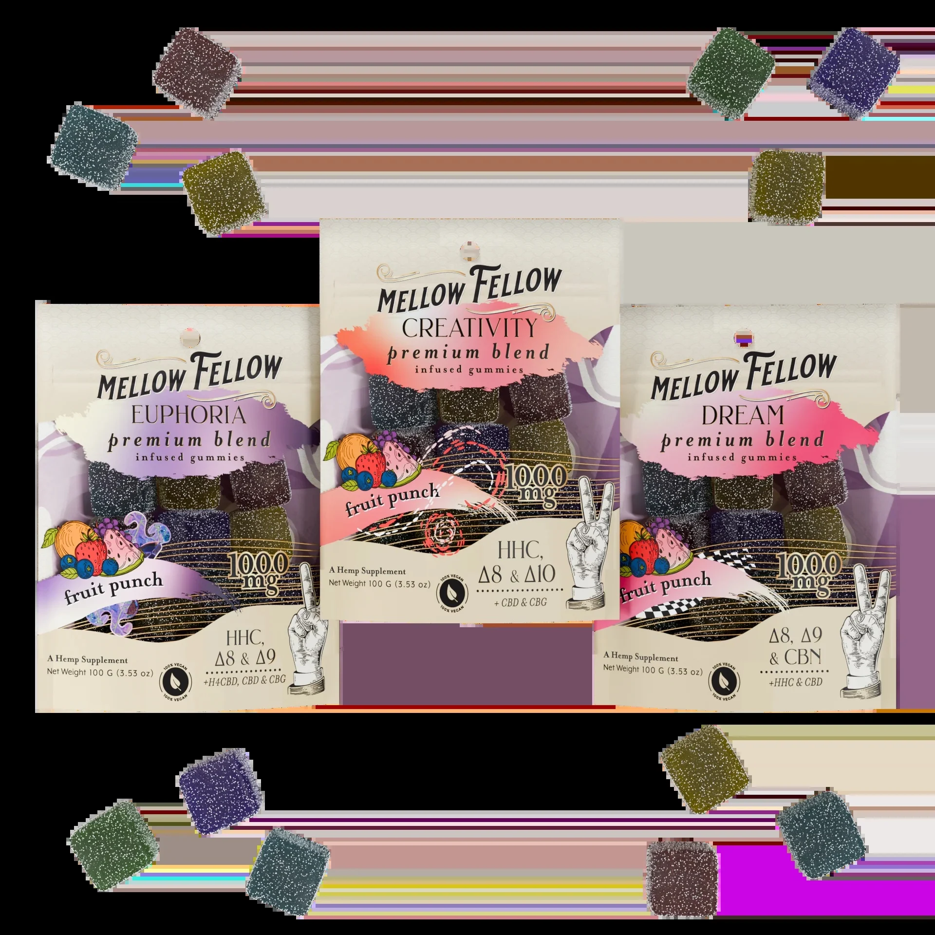 M-fusions Blends Bundle (3 Pack)