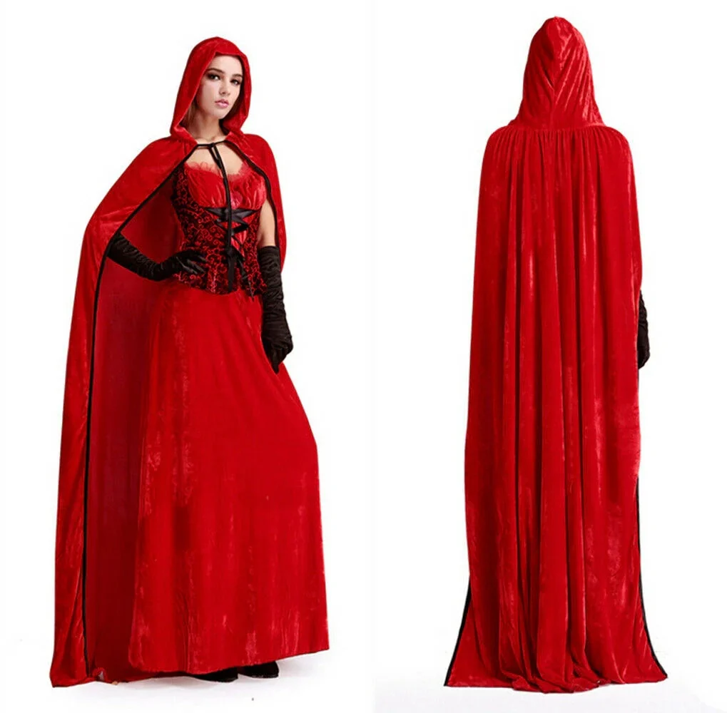 Frauen Sexy Rotkäppchen Erwachsene Kostüm Kostüm Halloween Cosplay
