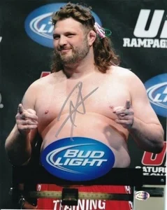 Roy Nelson Signed 8x10 Ufc 130 Weigh In Photo Si
