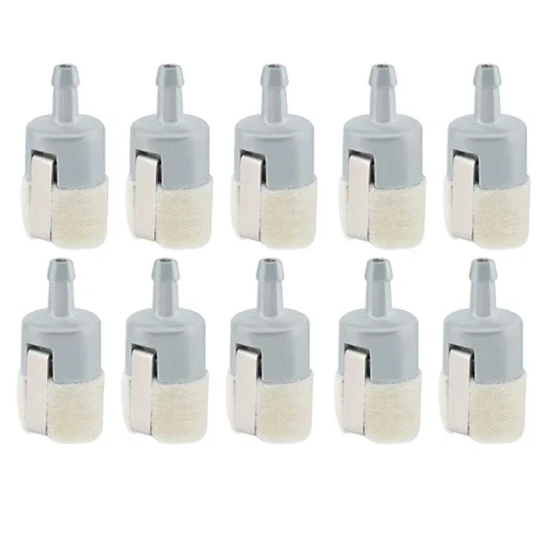 10-pack 125-527 Fuel Filter For Echo Pb250 Pb250ln Pb200 Pb2100 Pb2155 Pe200 Pe2100 Pe211 Es210 Es250 Blower Mantis 7222 722e 7222m 7225 Tiller # A369000480