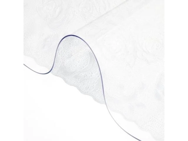 Vevor Plastic Table Cover 42 X 78 Inch, 2 Mm Thick Clear Table Protector, Rectangle Clear Desk Mat, Waterproof & Easy Cleaning For Office Dresser Night Stand