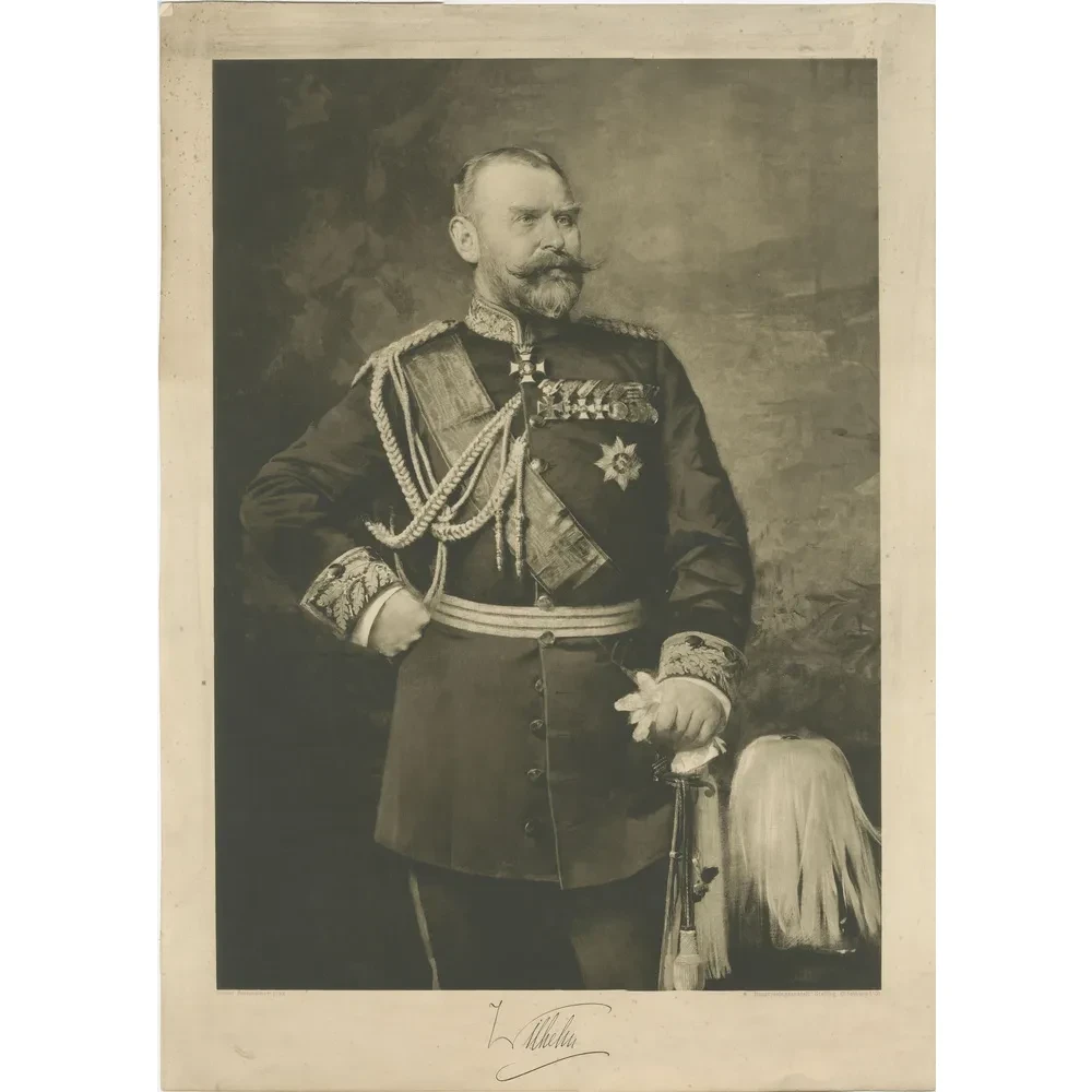 William Ii Of Württemberg, 1890s, Paper