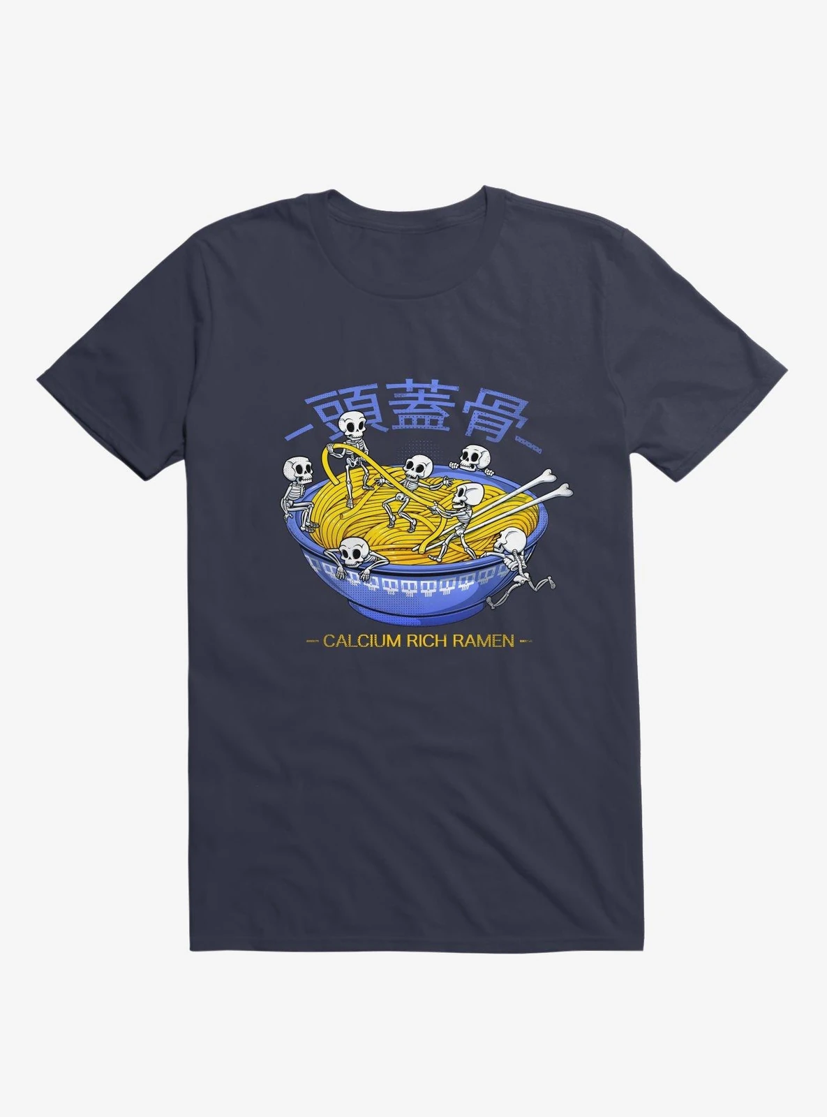 Kawaii Anime Skull Skeleton T-shirt