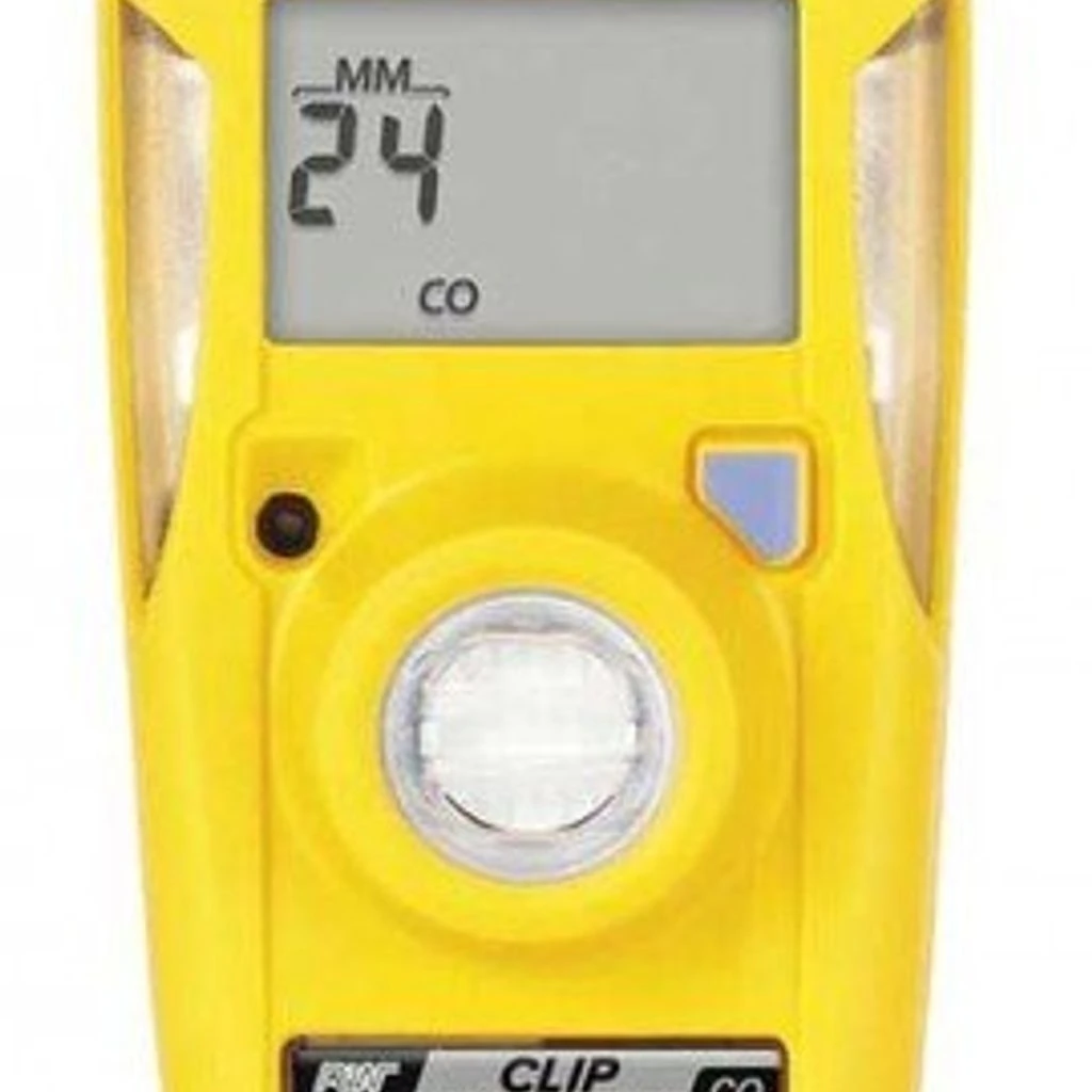 Honeywell Bw Clip Series Single-gas Detector With Continuous Monitoring, O2, 0 To 25% Volume, Two-year