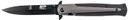 Smith & Wesson Knives 1085899 M&p Tactical Stiletto 4 In Folding Spear Point Plain Stainless Steel Blade Frn Black/fde Includes Pocket Clip, Knife