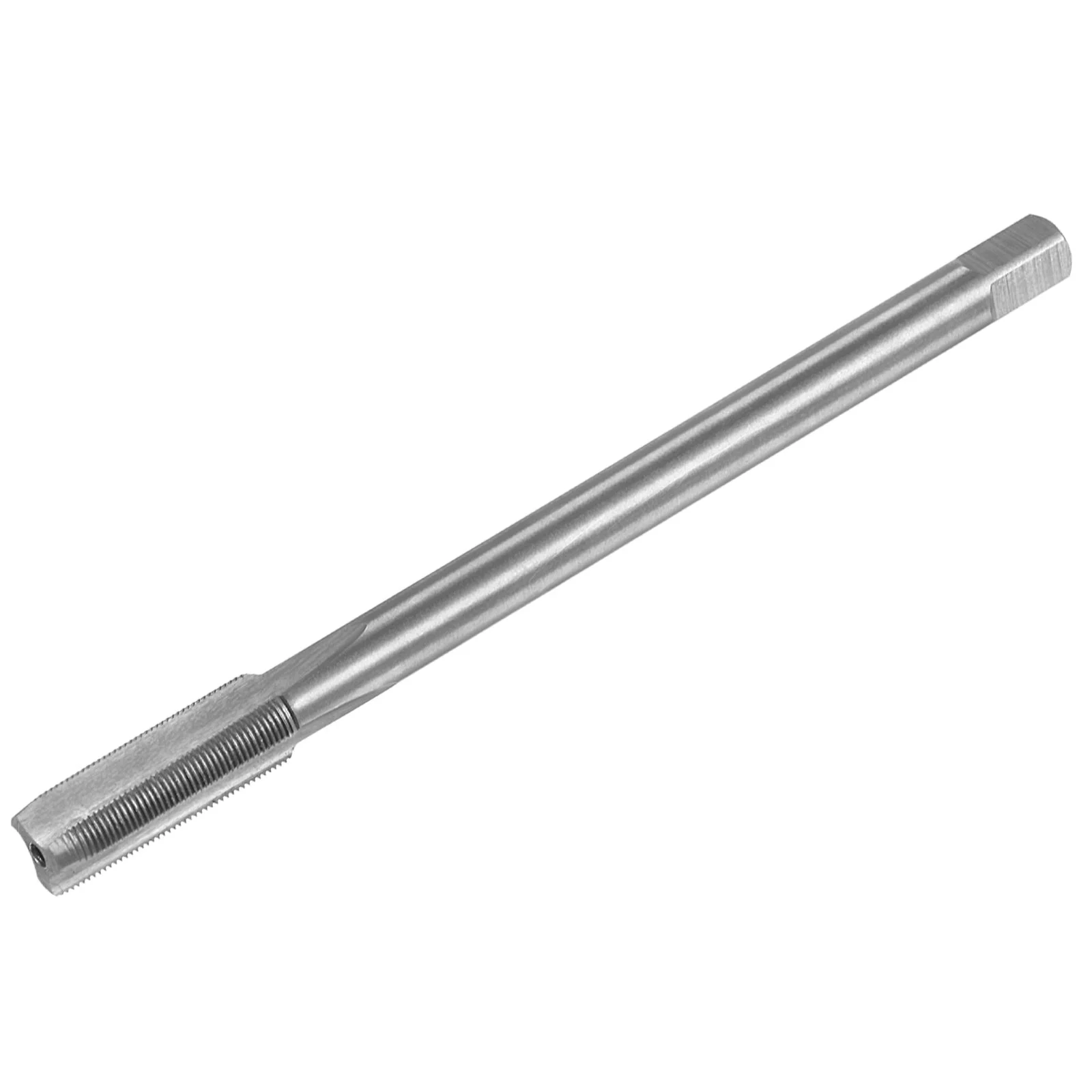 Uxcell Metric Thread Tap M8 X 0.5 H2 120mm Extra Long Straight Flute Screw Thread Milling Machine Taps Threading Tapping Repair Tool