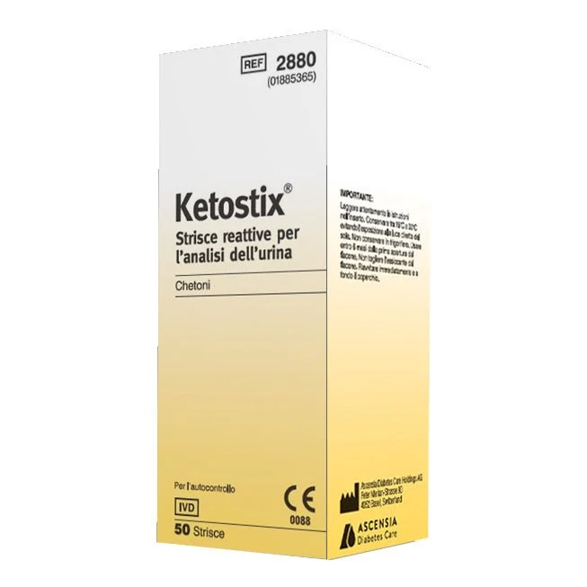 Ketostix Chetonuria 50 Strisce Urina