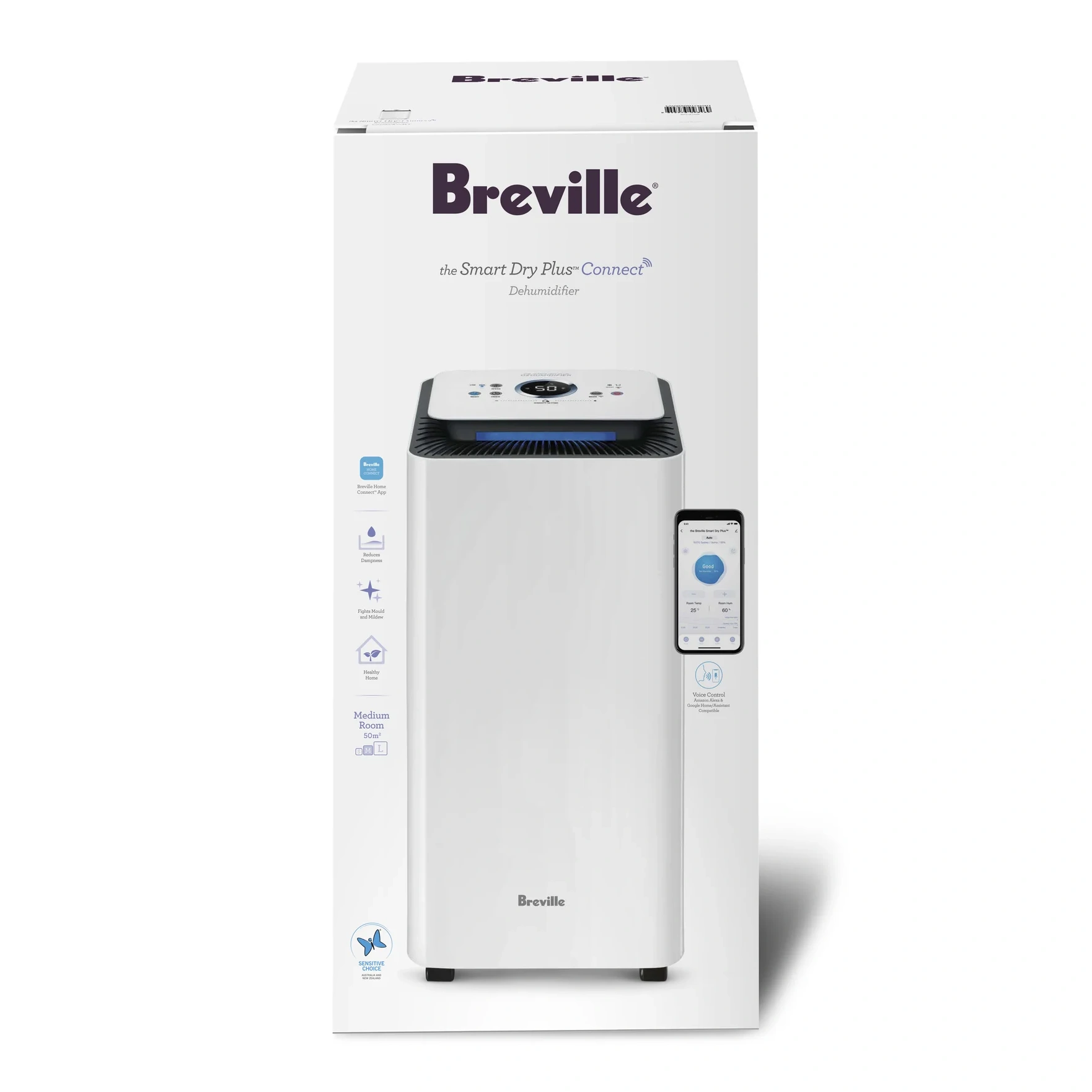 The Smart Dry Plus™ Connect Dehumidifier