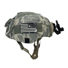 Usgi Msa Mich 2000 Helmet, Medium With Land Warrior Set-up