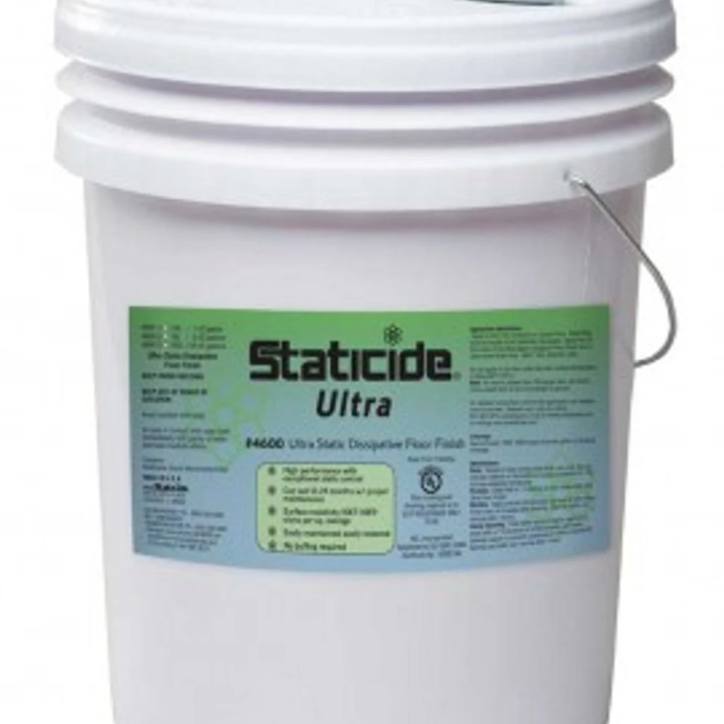 Acl Staticide 4600-5 Ultra Floor Finish, 5 Gal Pail