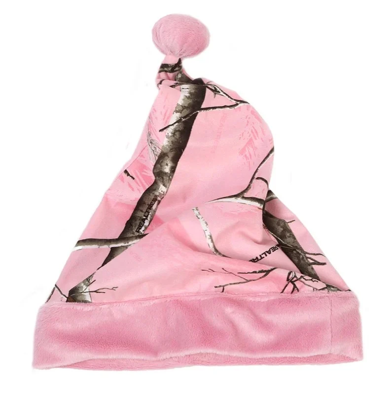 Realtree Ap Pink Santa Hat