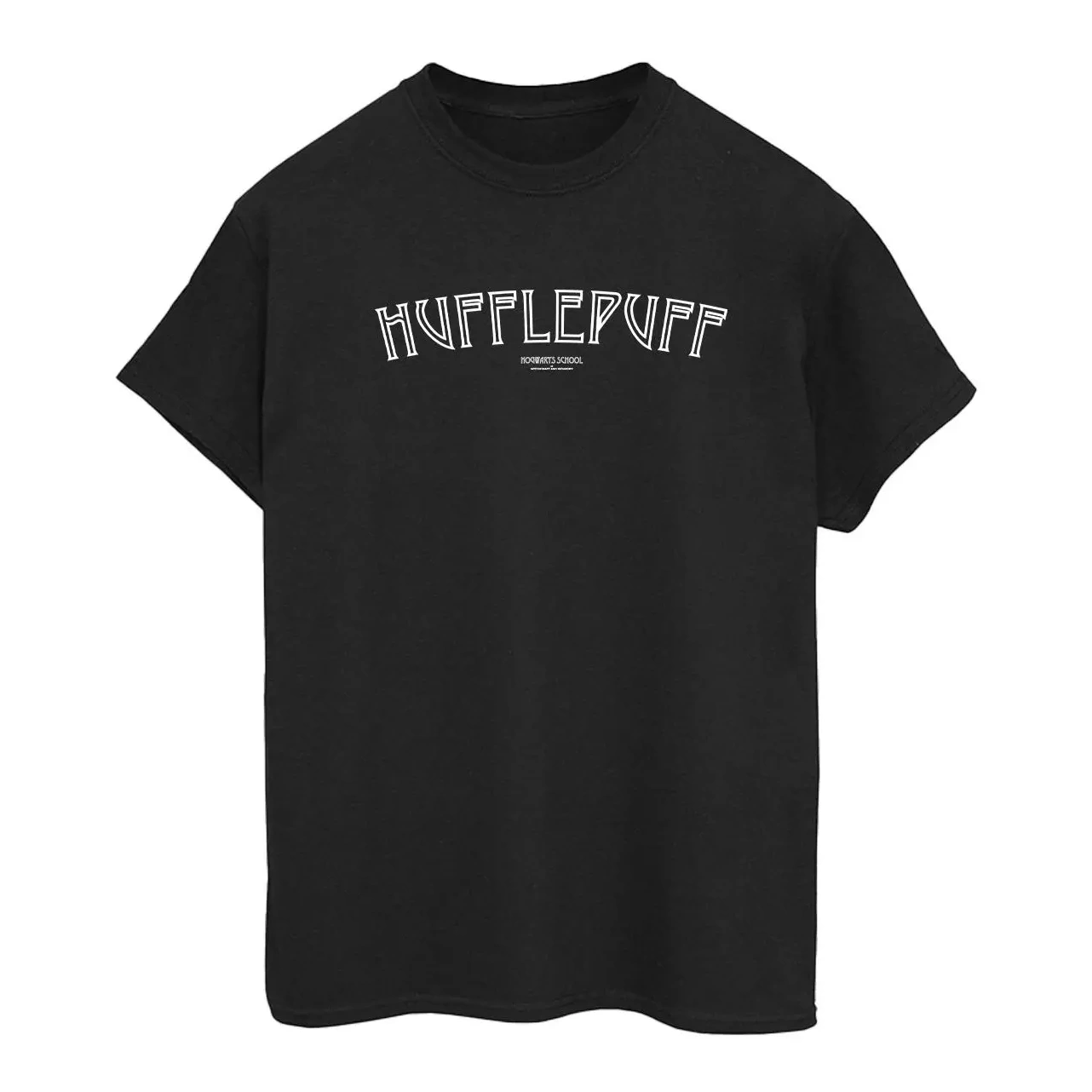 Hufflepuff Logo Cotton Boyfriend T-shirt