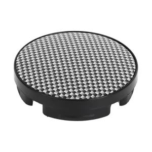Car Wheel Hub Center Caps 64mm 2.52"od Durable Plastic Black