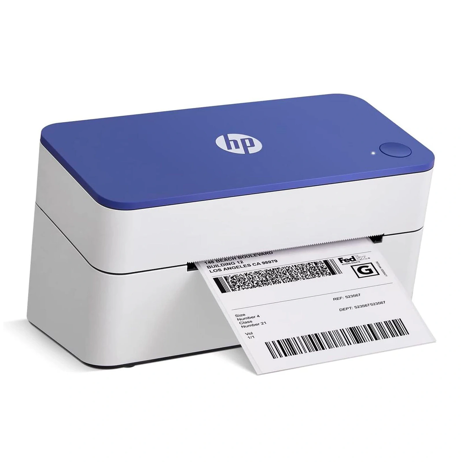 Hp Thermal Label Printer, 4x6 Compact, Easy-to-use, High-speed Label Printer - 203 Dpi