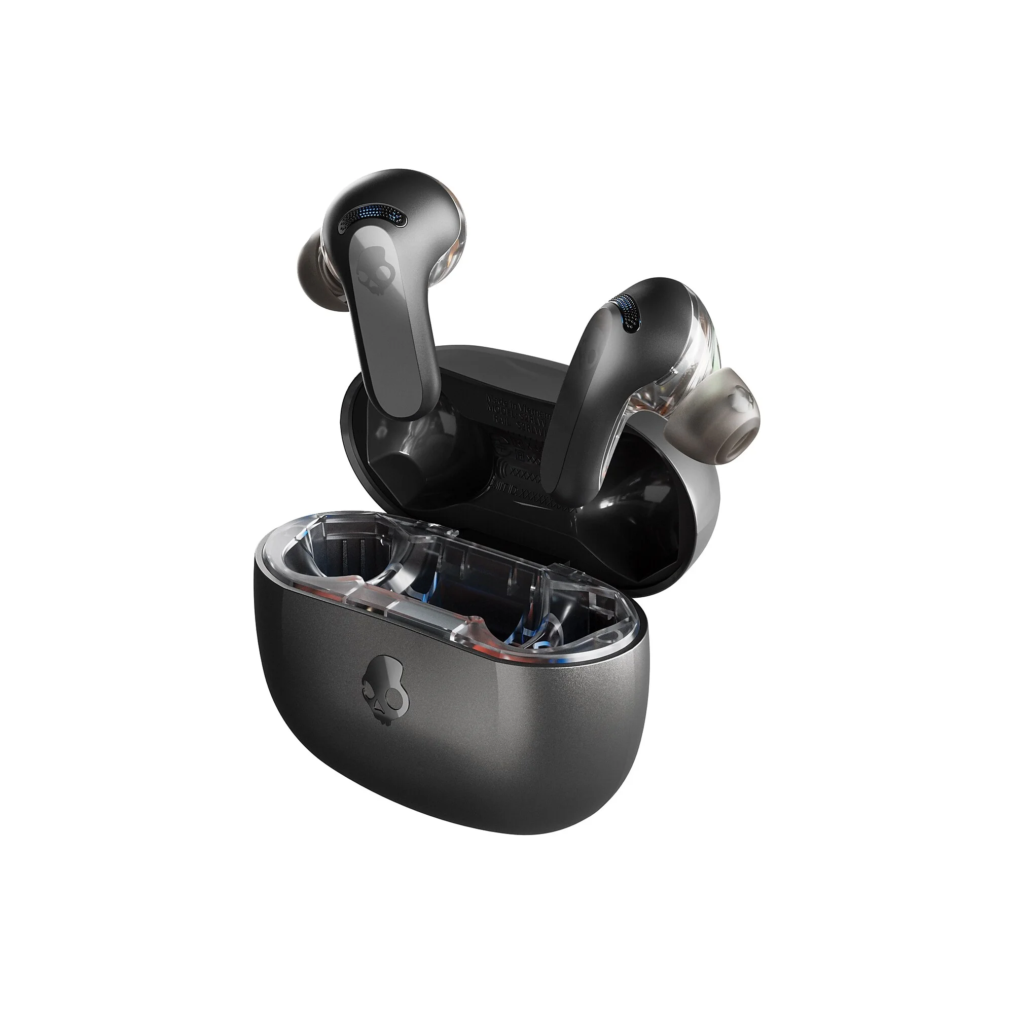 Skullcandy Rail True Wireless Active Noise Canceling Earbuds, Bluetooth, Bone (s2ipw-s951)