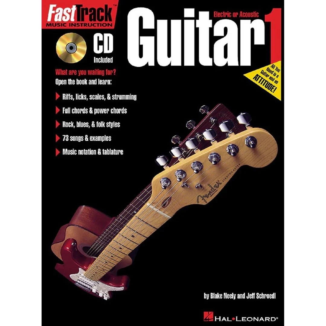 Hal Leonard Fasttrack Guitar Method 1 Book