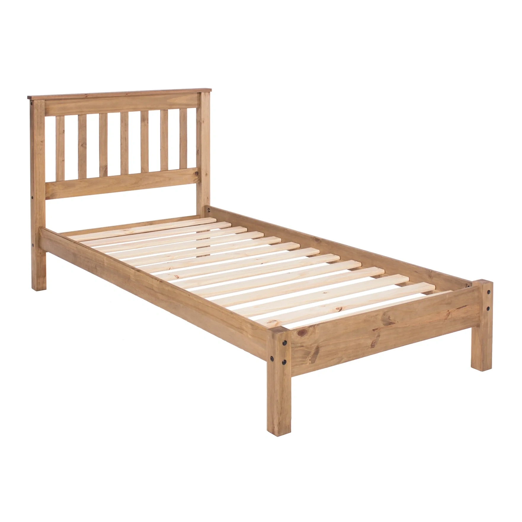 Corona 3'0" Single Slatted Low End Bedstead