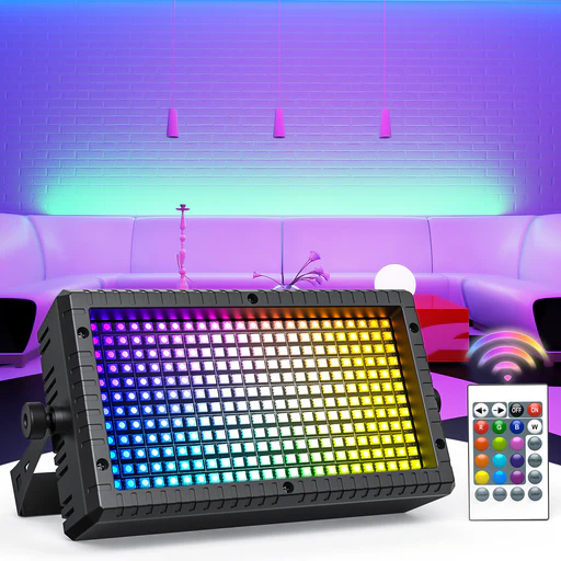 60w Mini Led Strobe Rgb 3in1 Wall Washer-x22 - Eu Plug