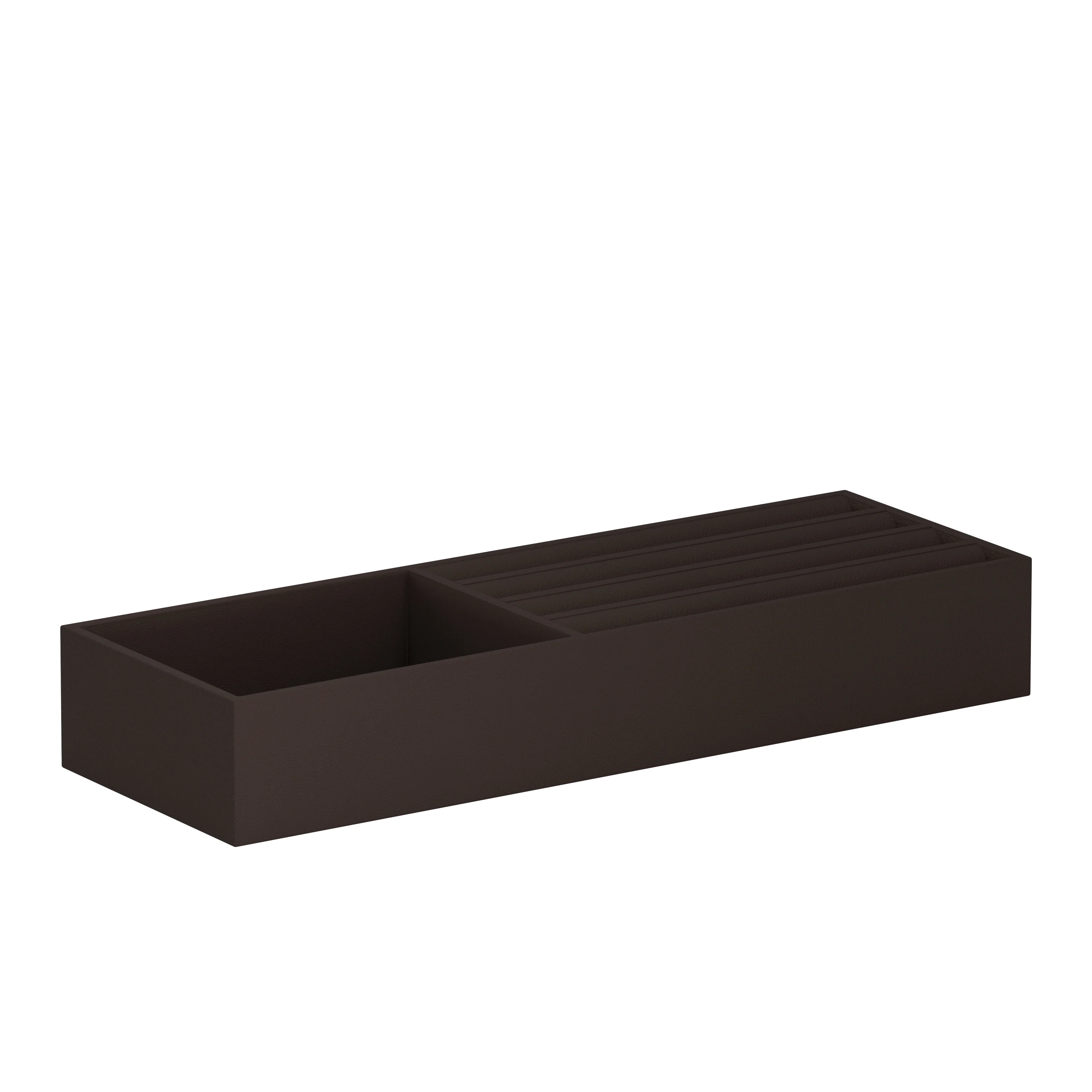 Vassoio B Chocolate Brown Jewellery Tray
