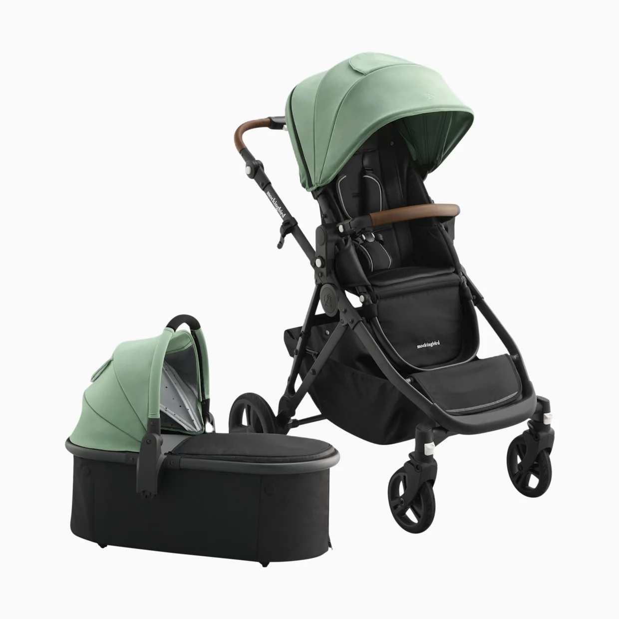 Mockingbird SingletoDouble Stroller 30 and Bassinet Bundle