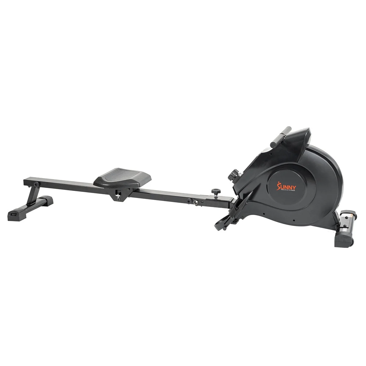 Magnetic Rowing Machine W/ Lcd Monitor - Black