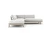 O'side Double Bumper Sectional (84" X 128",corner On Left,38") - Performance/foam & Fiber Package/espresso