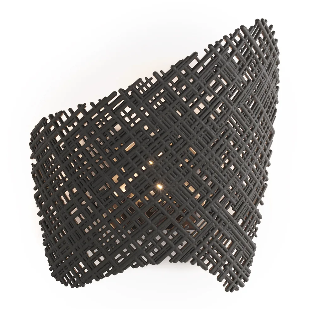 Kartell Wall Lights Tea Applique Charcoal