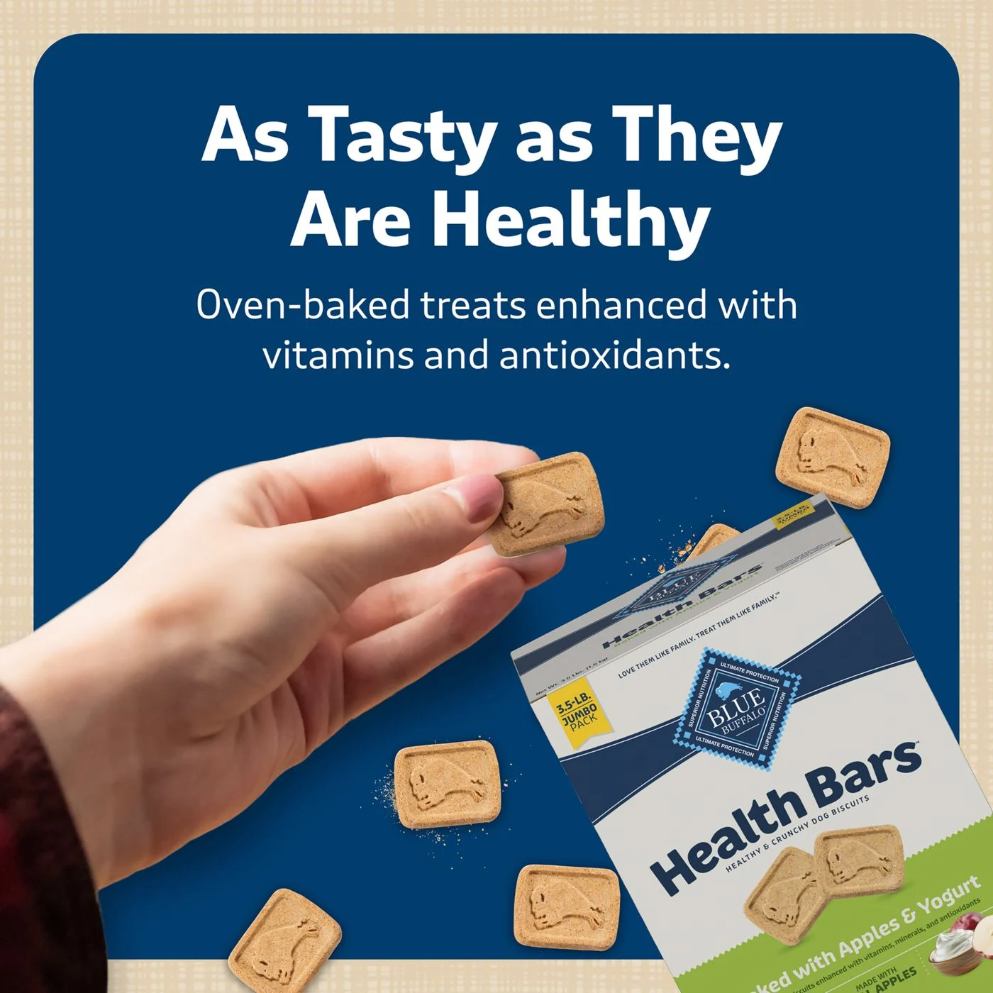 Blue Buffalo All Life Stages Treat Dog Treats - Natural