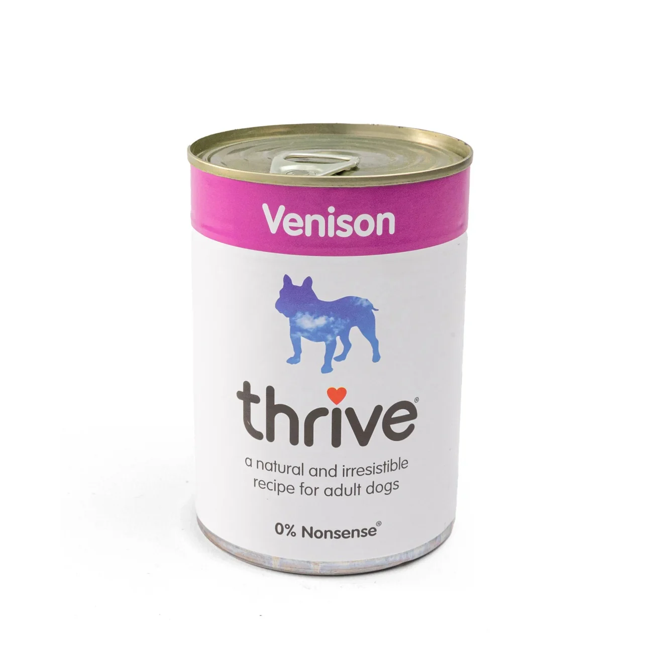 Venison Complete Wet Dog Food - 1 X 395g Tin