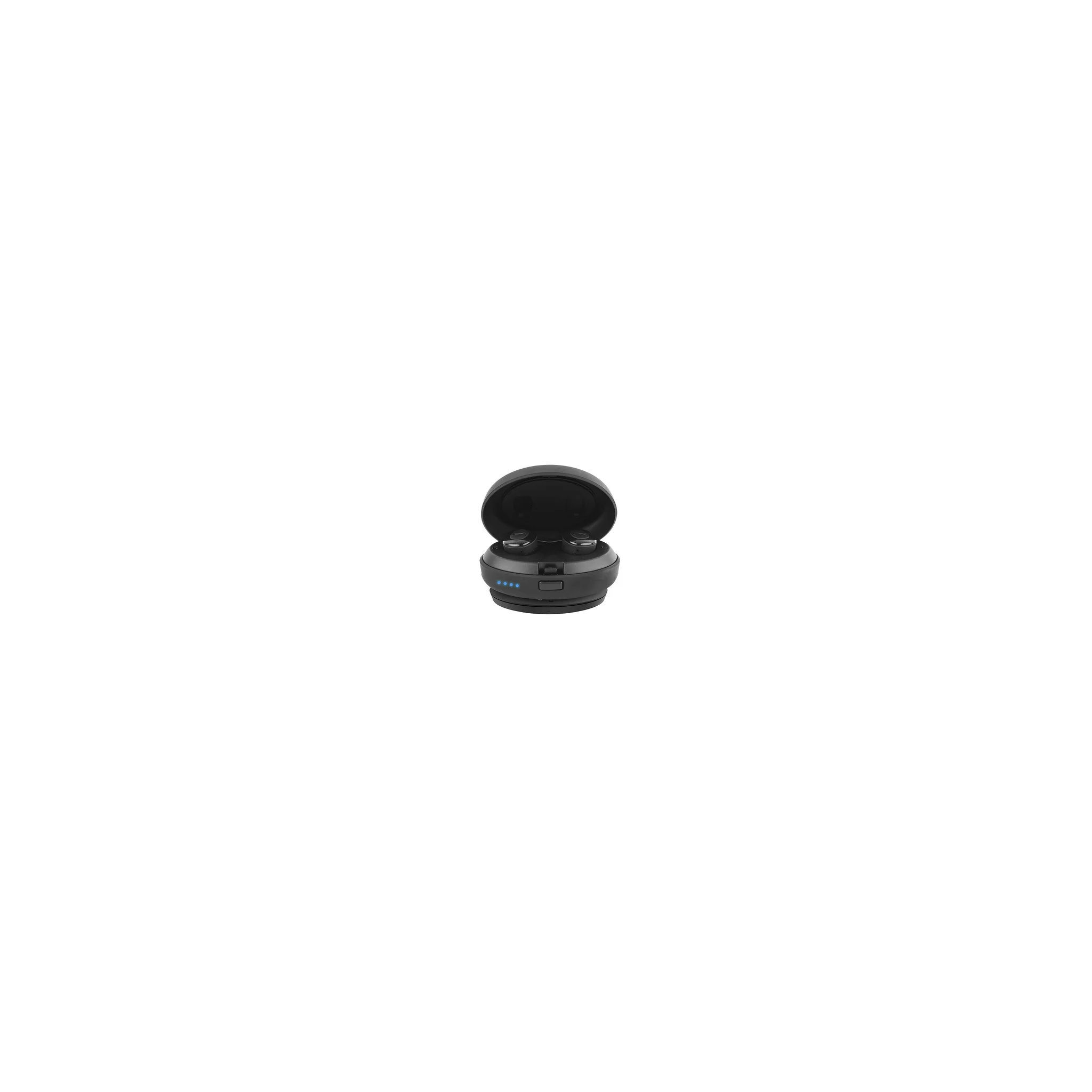 Altec Lansing True Evo + Wireless Bluetooth Earbuds, Black (mzx659-blk)