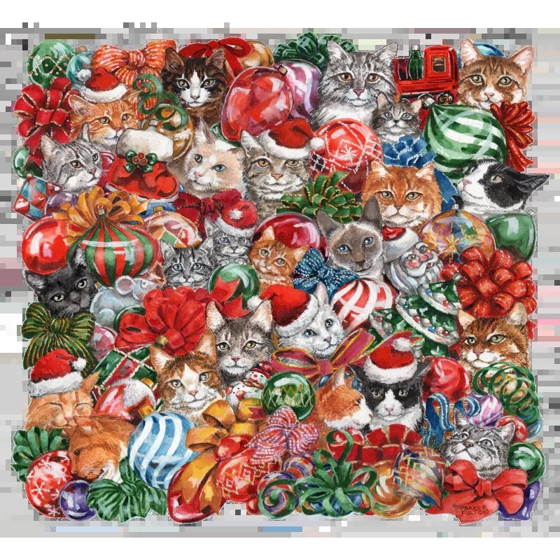 Cats & Ornaments - 200