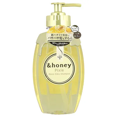 &honey, Pixie Moist Silky Shampoo 1.0, 14.8 Fl Oz (440 Ml)