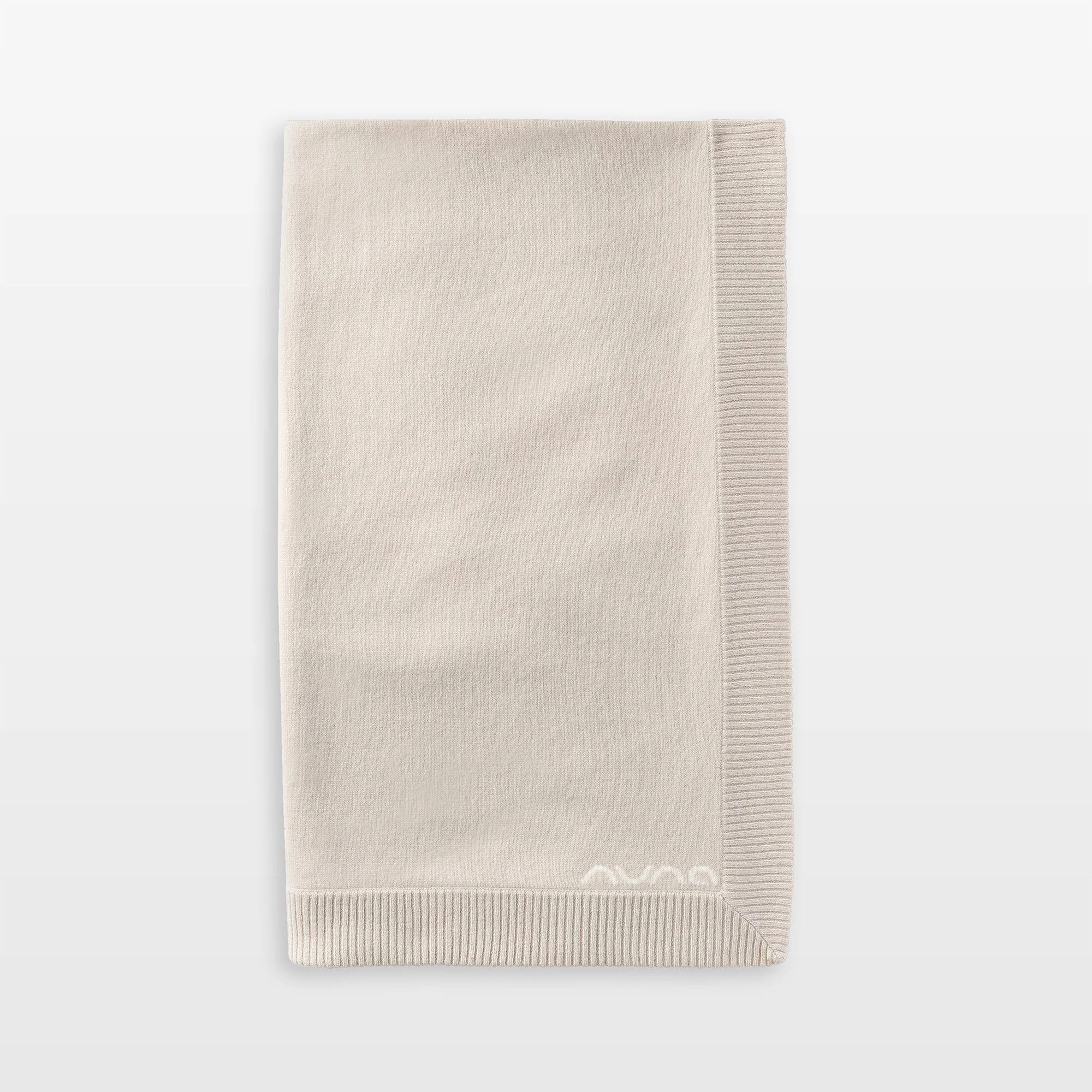 Nuna Beige Cashmere Toddler Blanket