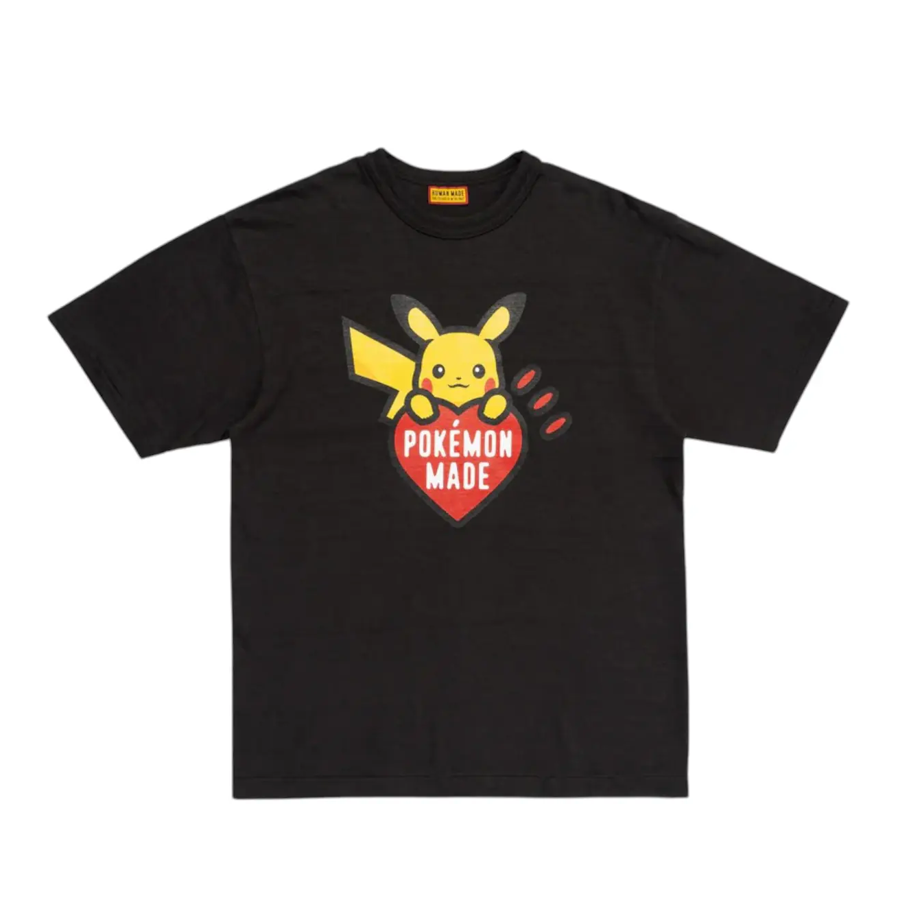 Maglietta Human Made X Pokemon Graphic Pikachu Online Store Nera Uomo - It