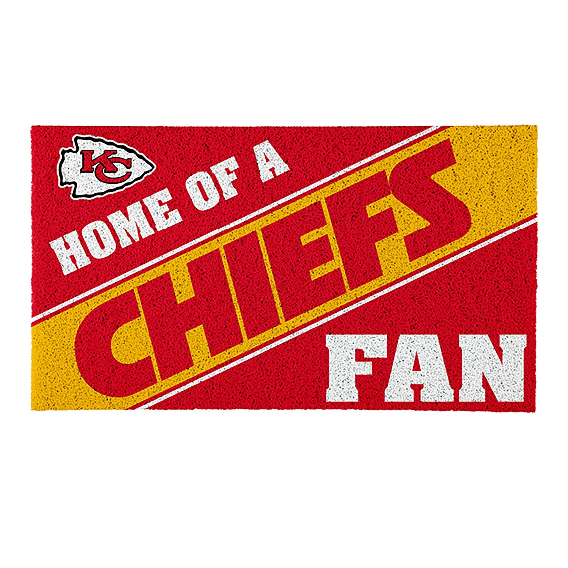 Evergreen Kansas City Chiefs Pvc Mat Color