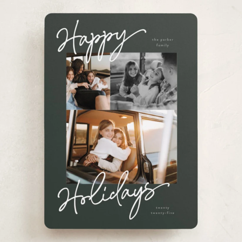 Scripted Trio Holiday Petite Cards