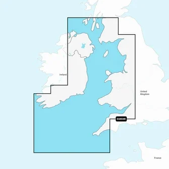 Garmin Navionics Vision+ Nveu004r - Irish Sea - Marine Chart | 010-c1232-00