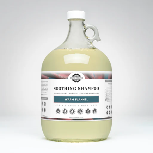 Soothing Shampoo | Warm Flannel - Gallon Glass Jug