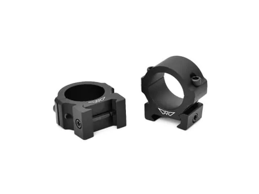 Warne Vapor Ring 30mm Low Black Picatinny Matte