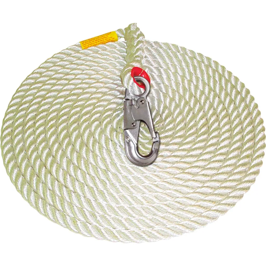 3m Protecta 1299998 Vertical Lifeline, 100'l, 310 Cap Lbs