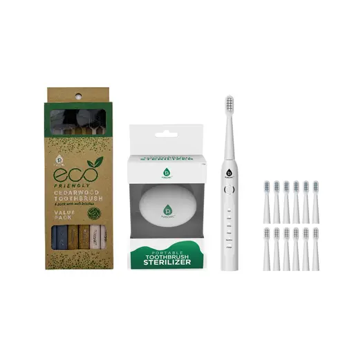 Total Clean Oral Care Bundle: Advanced Hygiene & Sustainable Choice