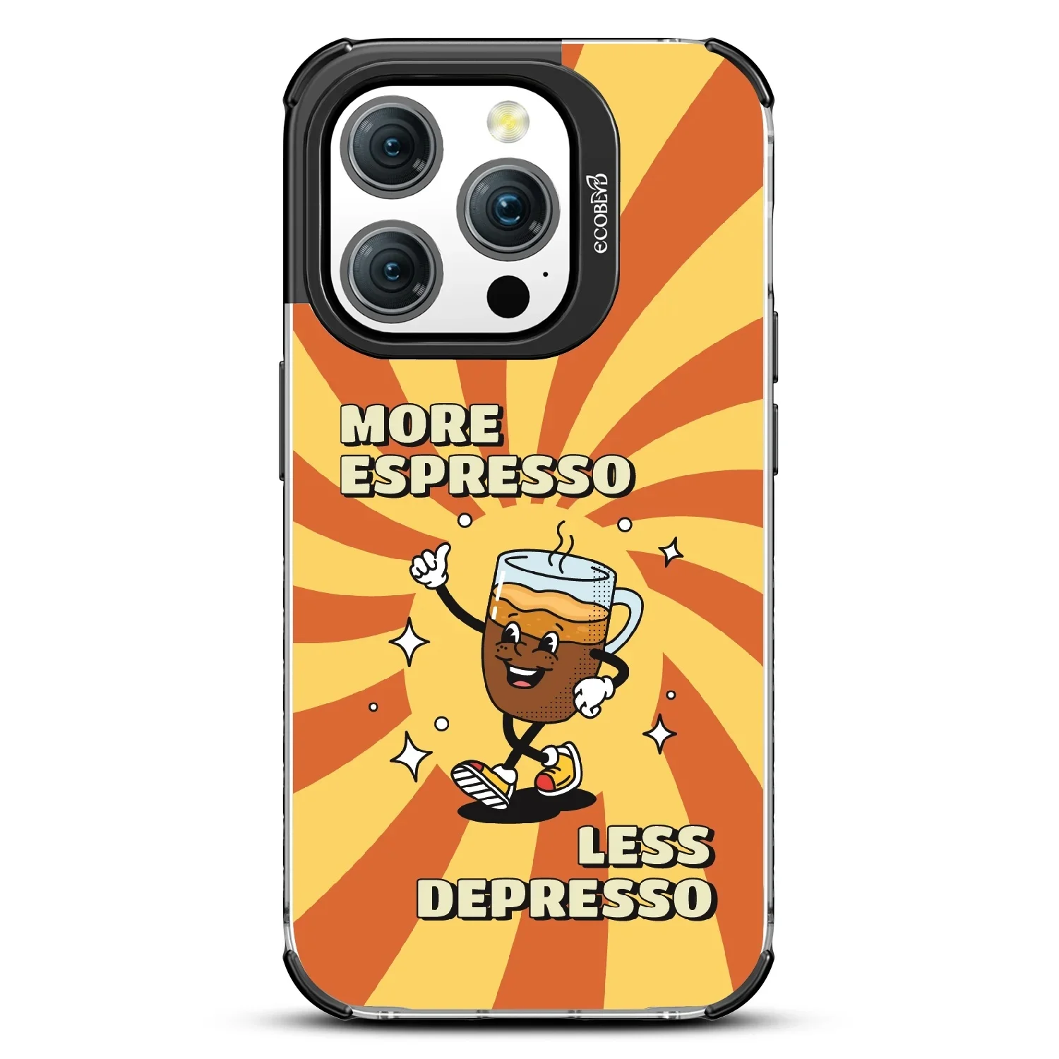 More Espresso - Laguna Collection Case For Apple Iphone 15 Pro - Midnight Black