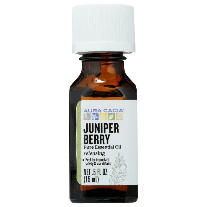 Aura Cacia - Essential Oil Juniper Berry, 0.5 Oz (pack Of 1)