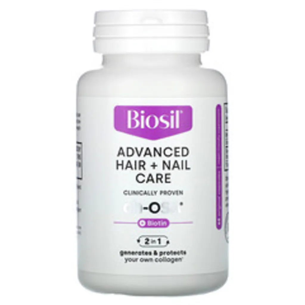 Biosil Advanced Hair + Nail Care + Biotin 60 Original Capsules