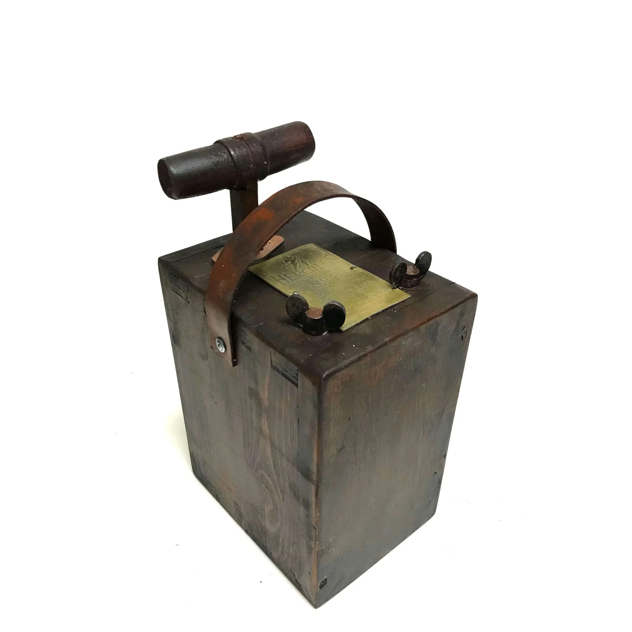 Tnt Dynamite Blasting Machine Plunger Box Museum Quality Replica Prop