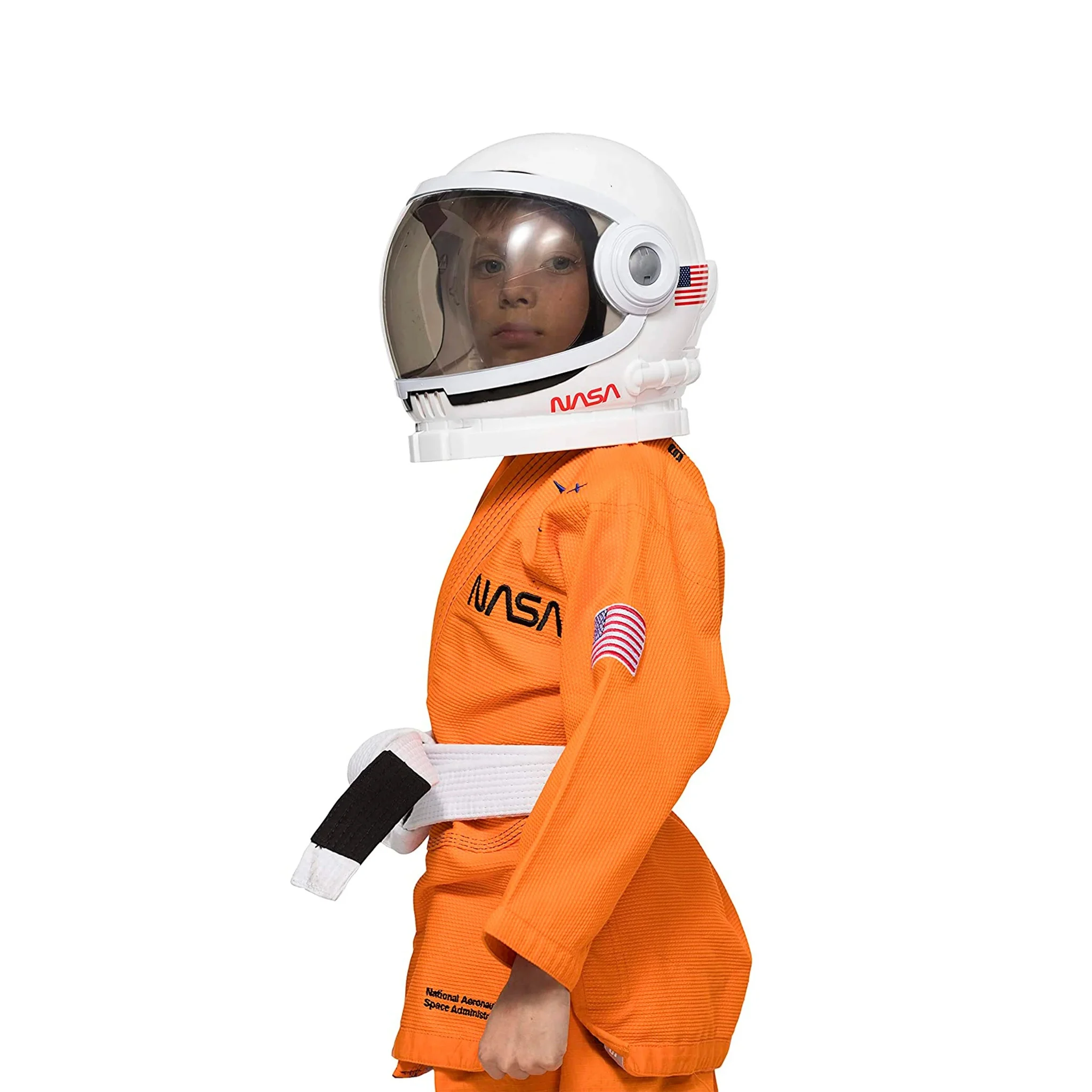 Space Collection Kid's Jiu Jitsu Gi - Solar Orange