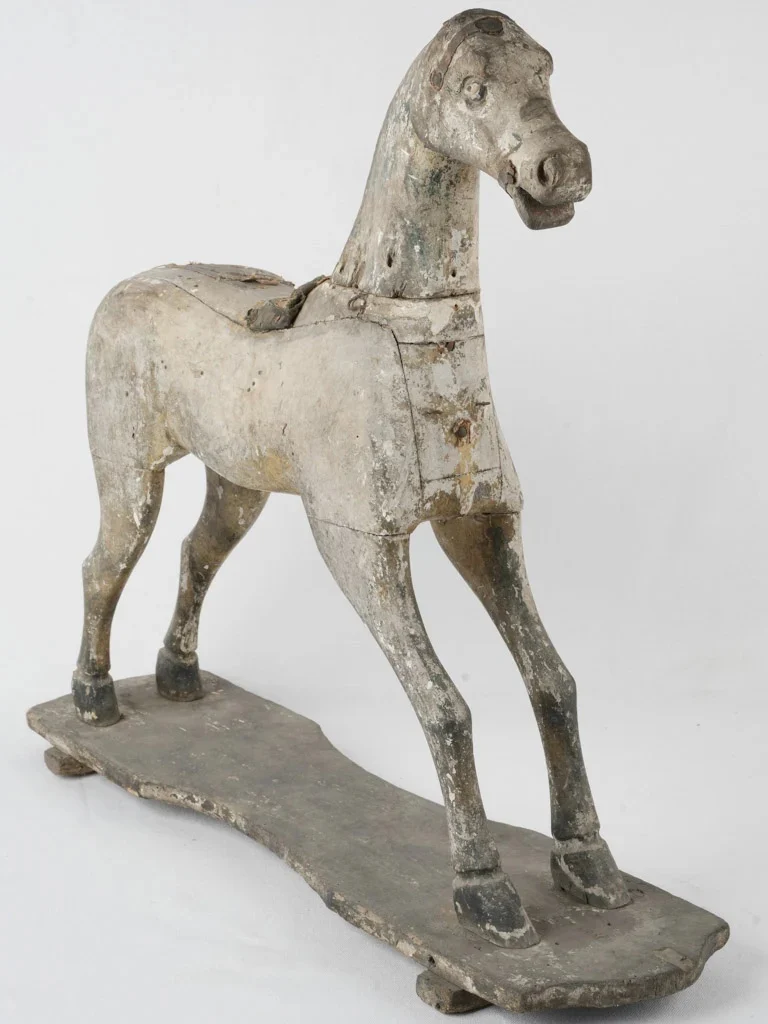 Antique French Toy Horse - Late 19th-century