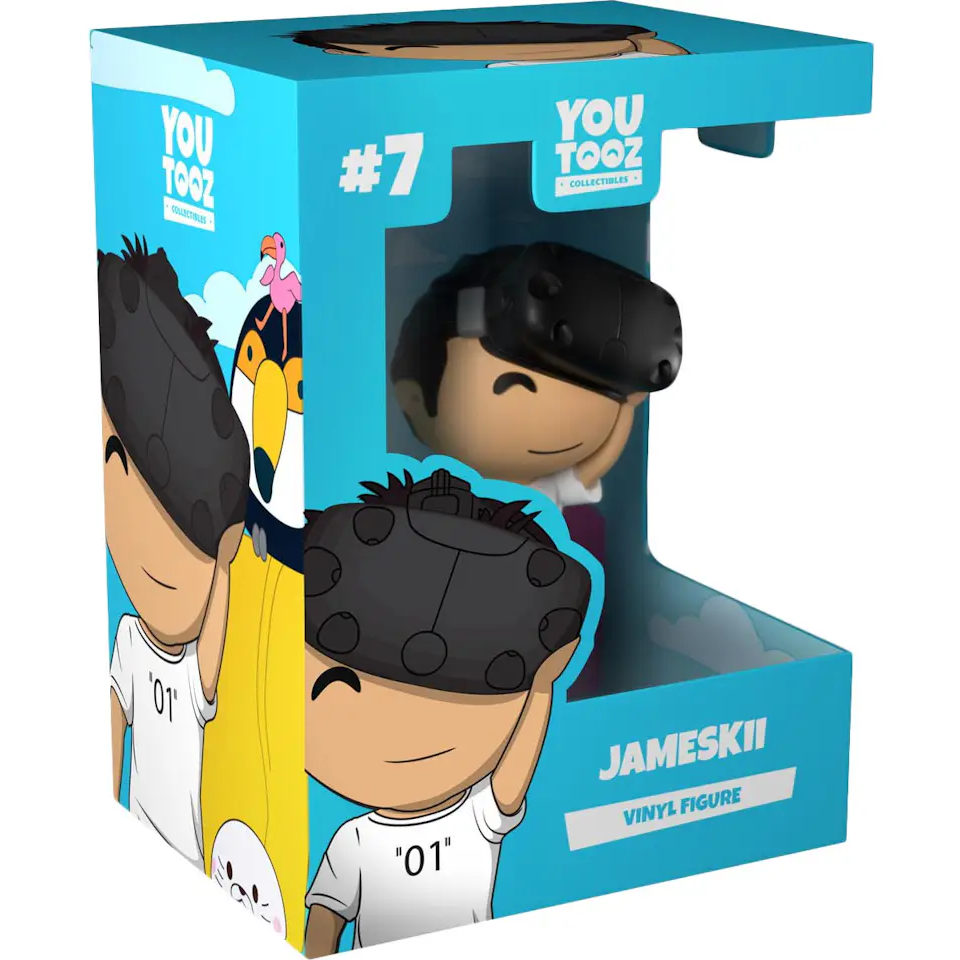 Jameskii Vinyl Figure Breadskate Beige/off White